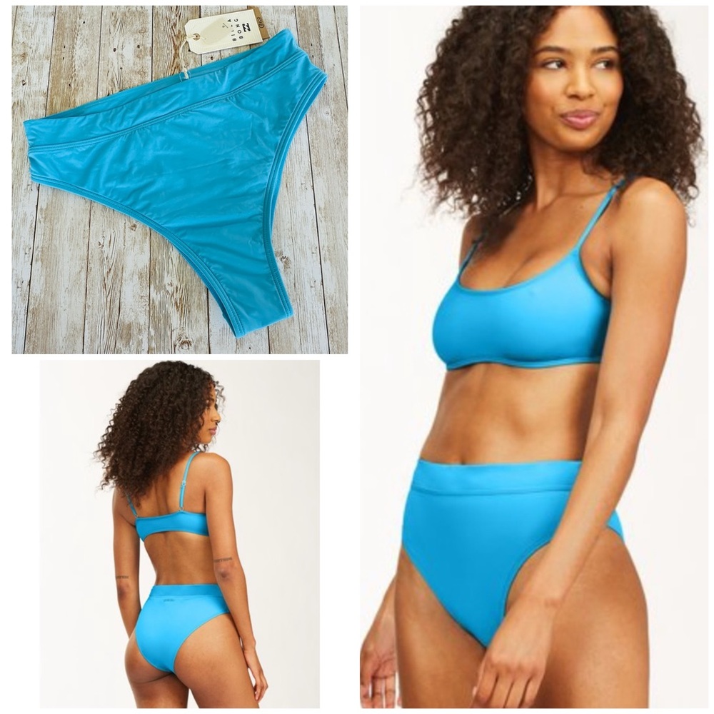 🔆 Billabong Sol Searcher Tahitian Blue Rise Bikini Bottom